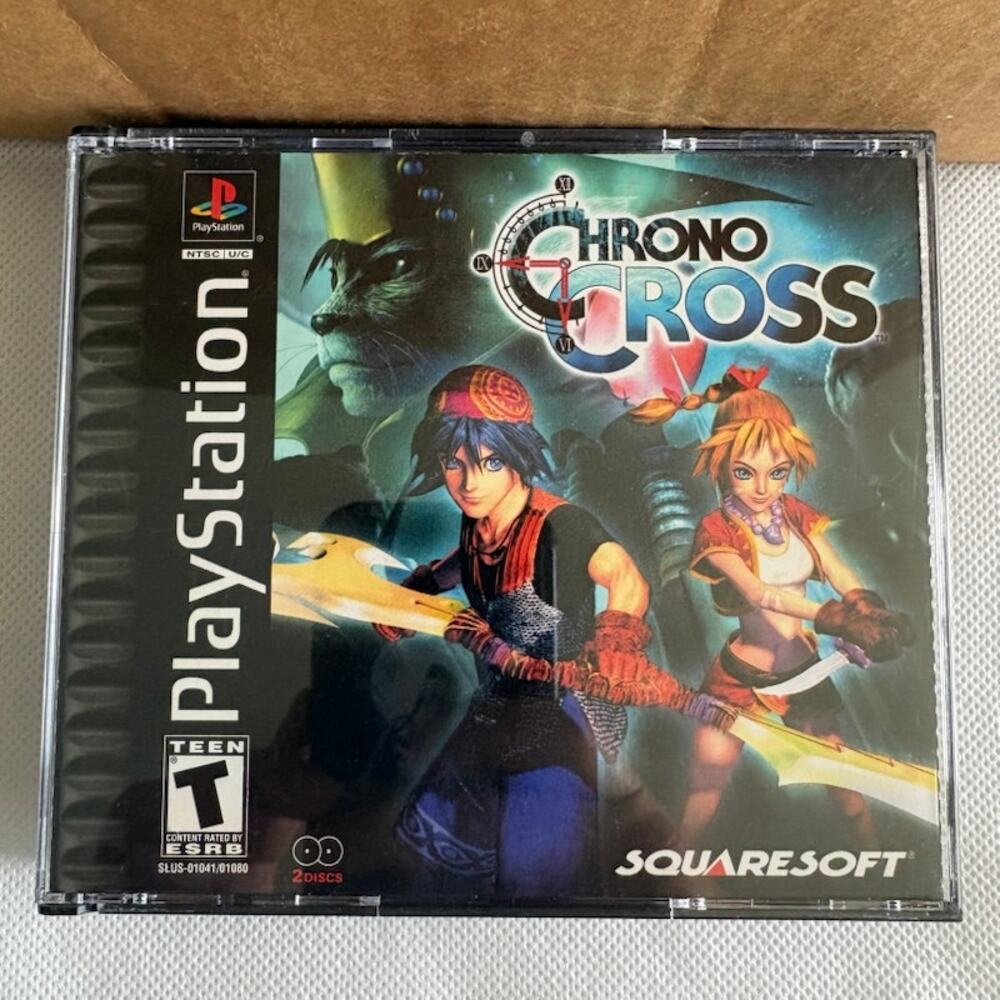 Chrono Cross (Sony PlayStation PS1, 2000) CIB w/Manual Tested Works EXC